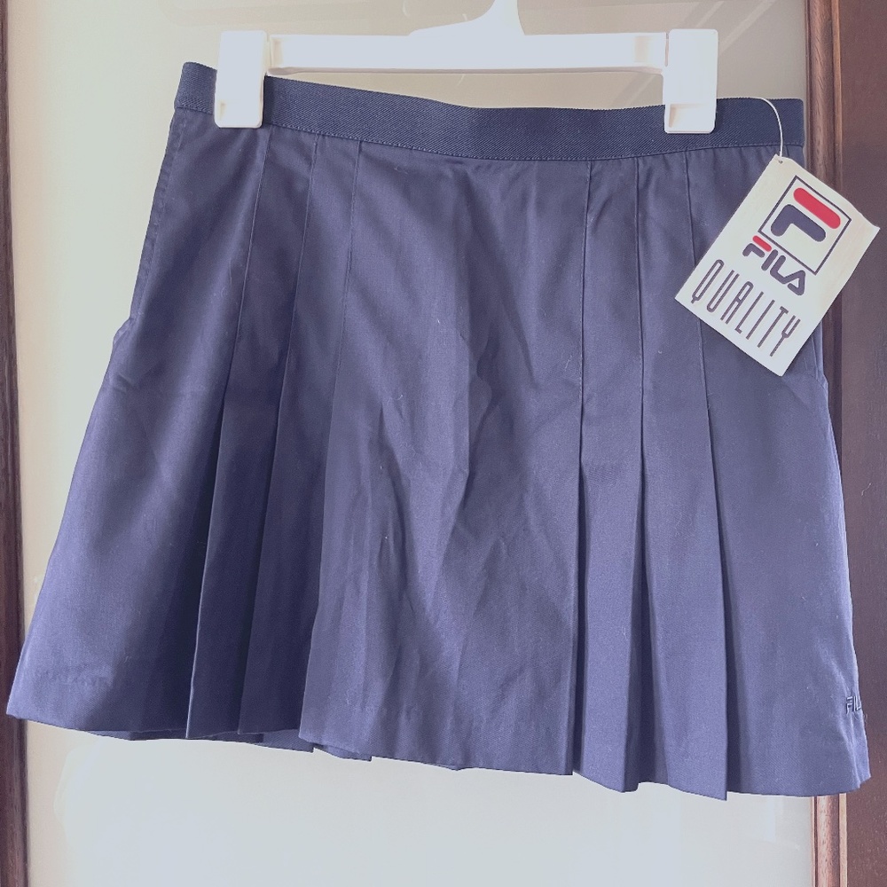 Rare Vintage NWT Fila Women’s Tennis Skirt Navy Donna Size 10